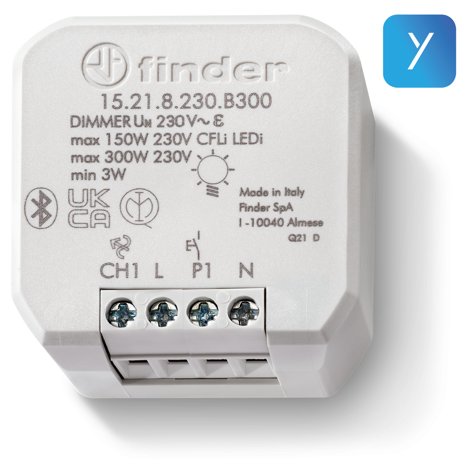 Type 15.21.8 - YESLY Electronic Bluetooth dimmers