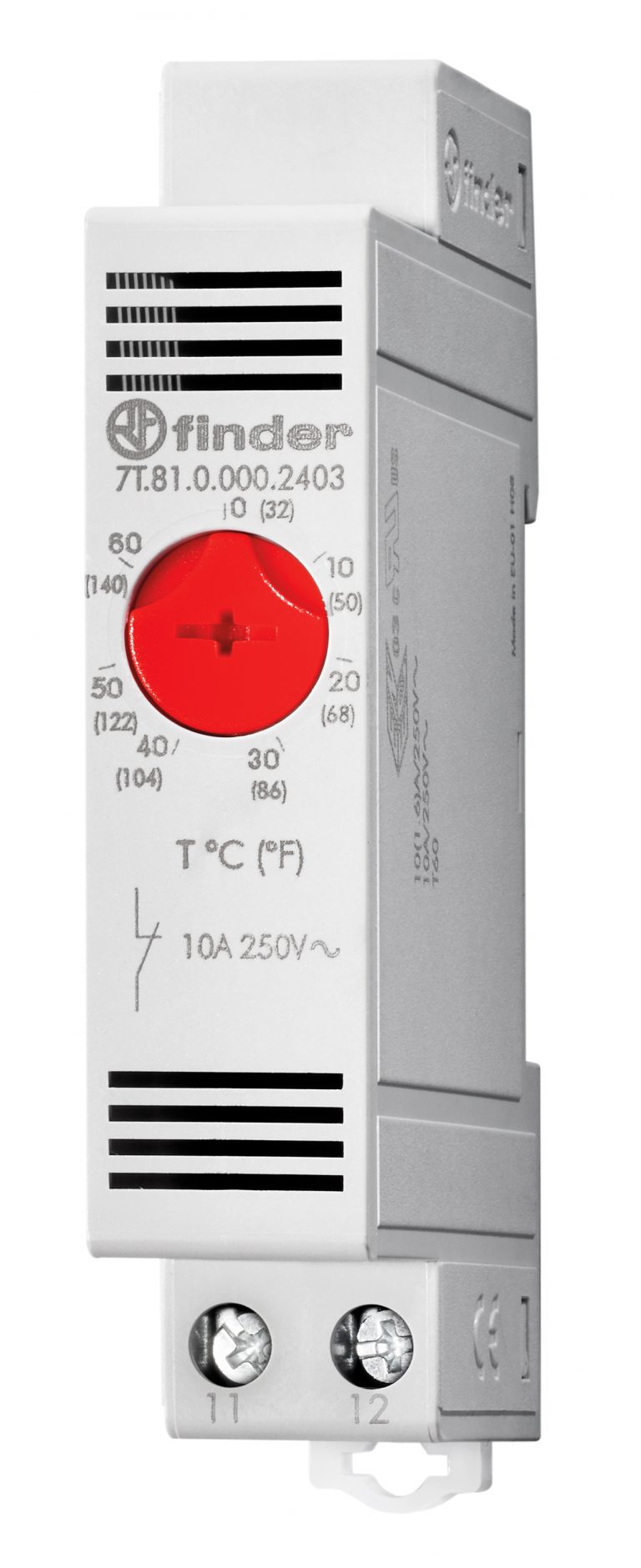 Thermostats & Hygrostats Climate control for electrical panels Finder