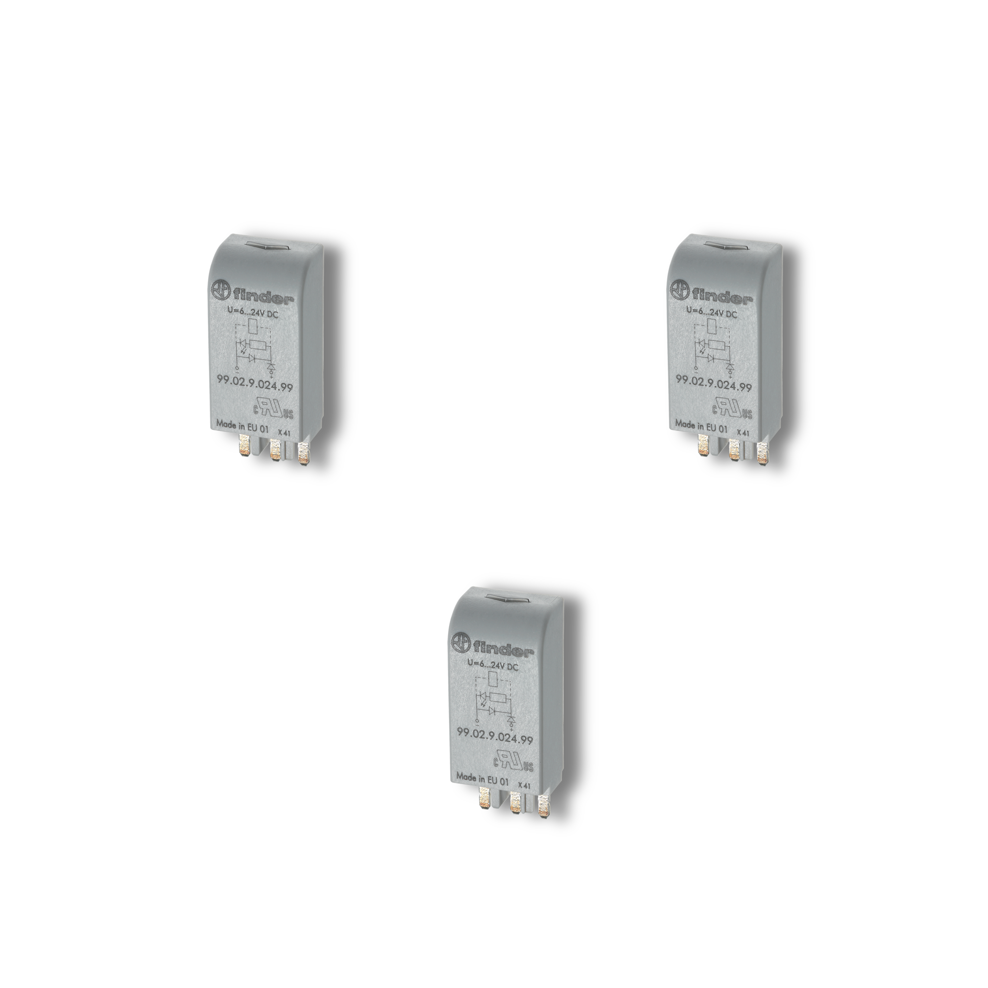 99 Series - Coil indication and EMC suppression modules for 90, 92, 94, 95,  96 and 97 Series