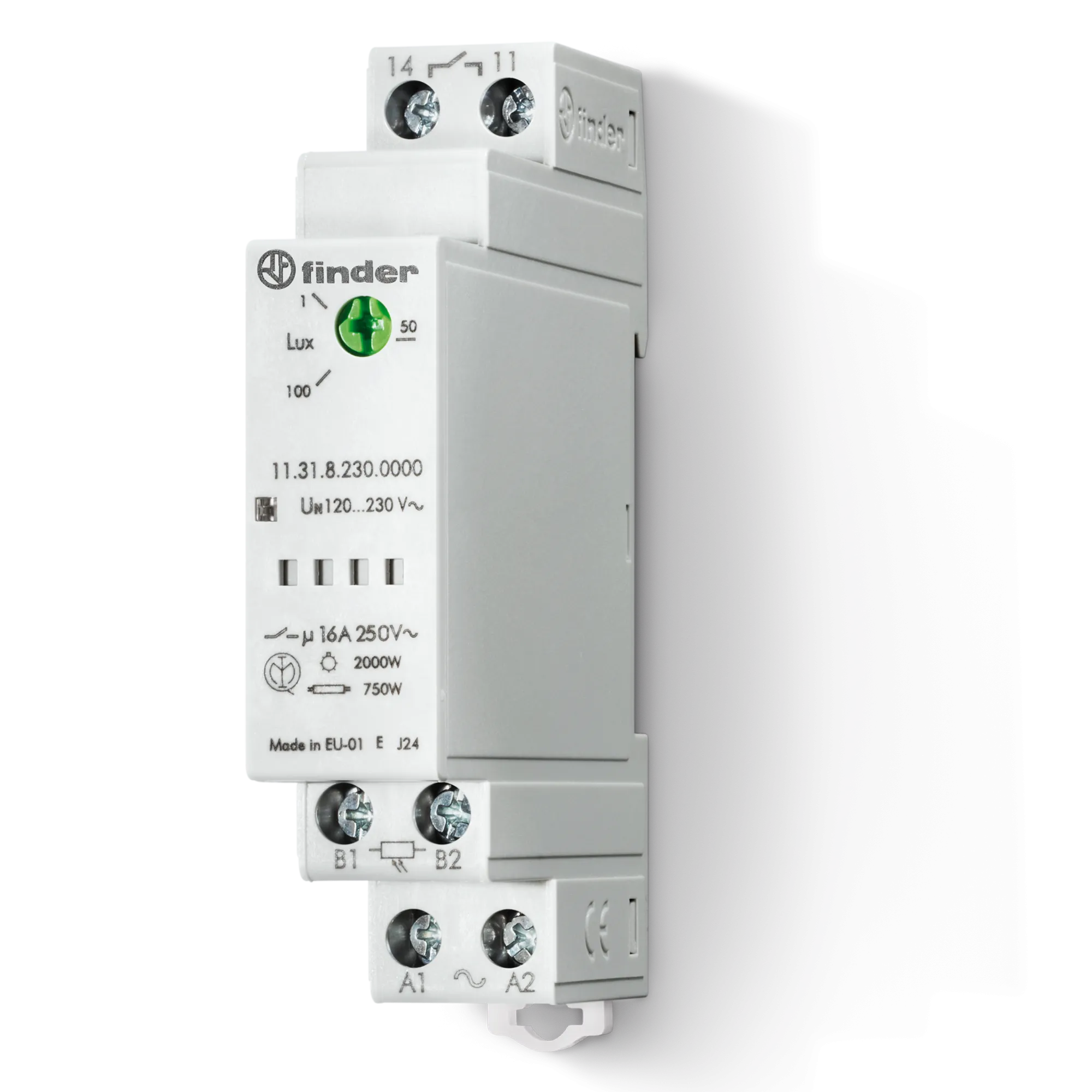 Interrupteur crépusculaire Midi - 230 V/10 A - IP44