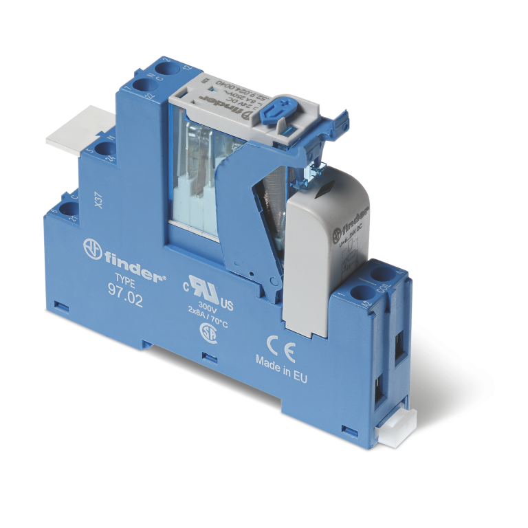 Type 4c 02 relay interface modules 8a finder