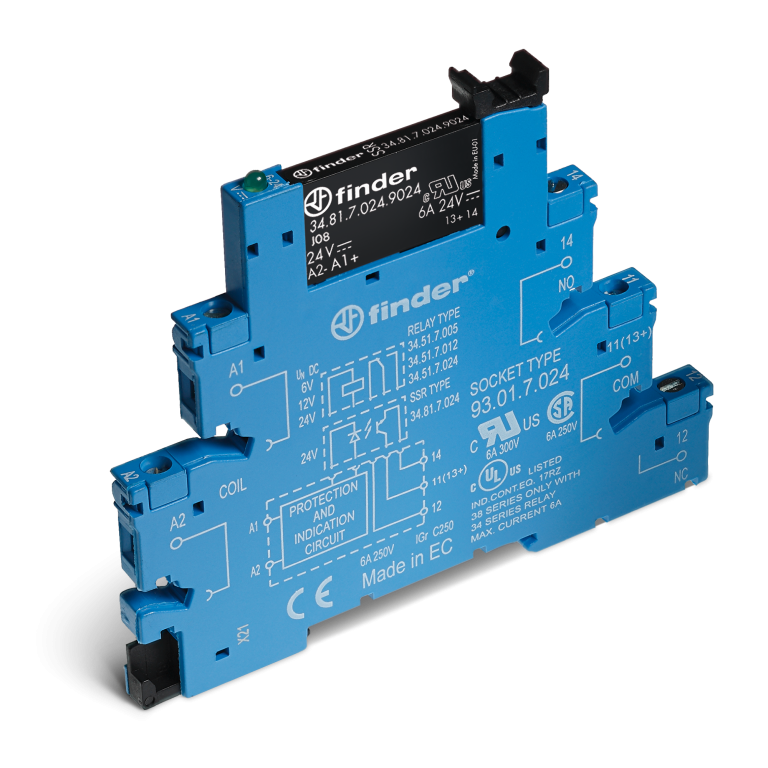 Type 38 81 relay interface module finder