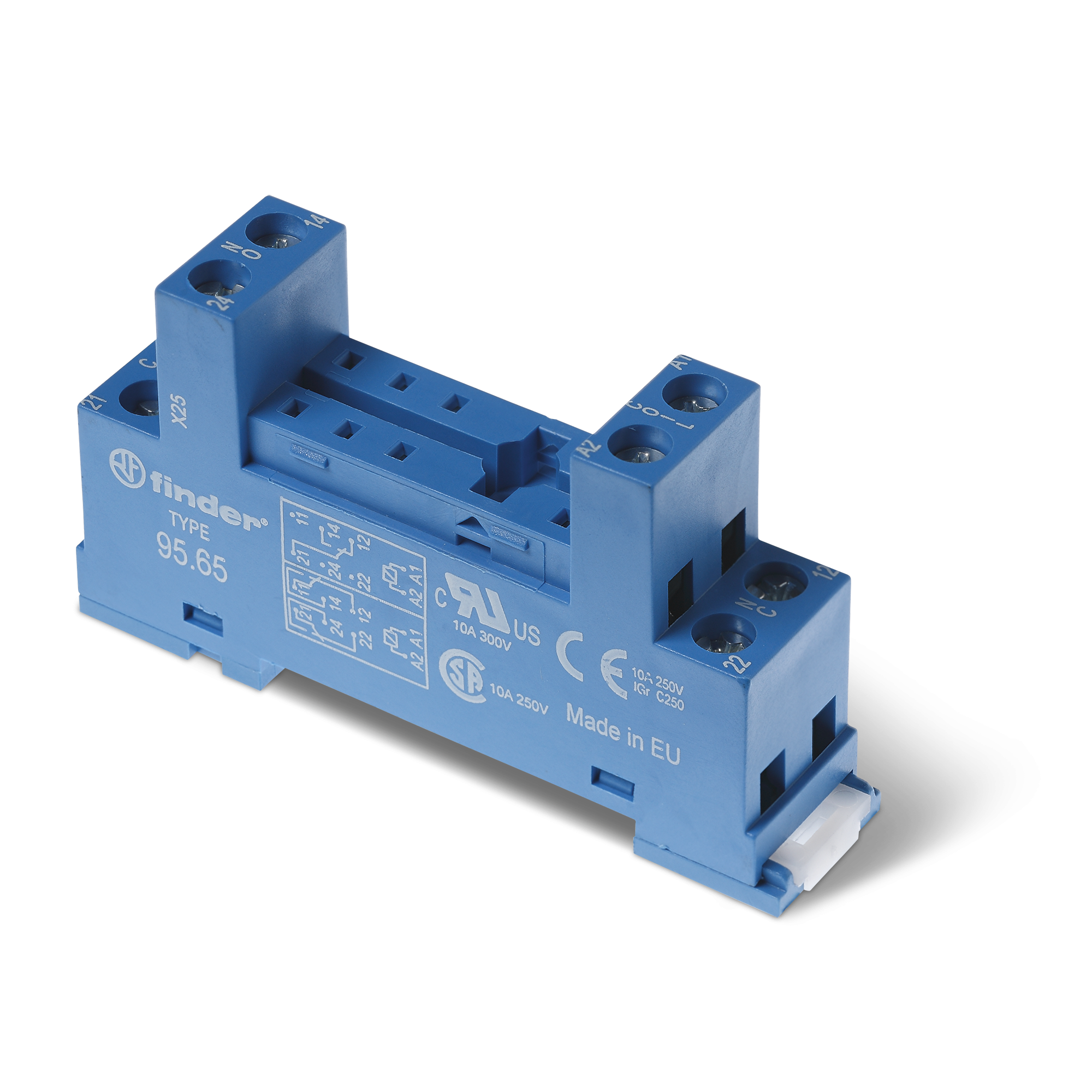 95 Series - Sockets for 40/41/43 Series relays