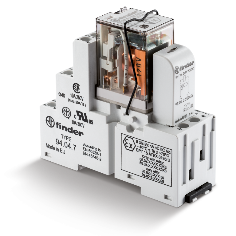 Interfaccia A Relé Finder - Modulo Elettromeccanico, 24V AC/DC - Foto 2