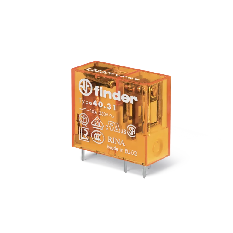 5V DC Coil Finder 40.31.9.005.0000 SPDT 10A Miniature PCB/Plug-in Relay AgNi Contact 