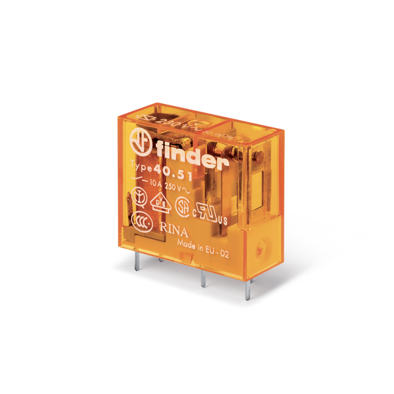 Type 40.51 PCB/Plugin relay 12A Finder