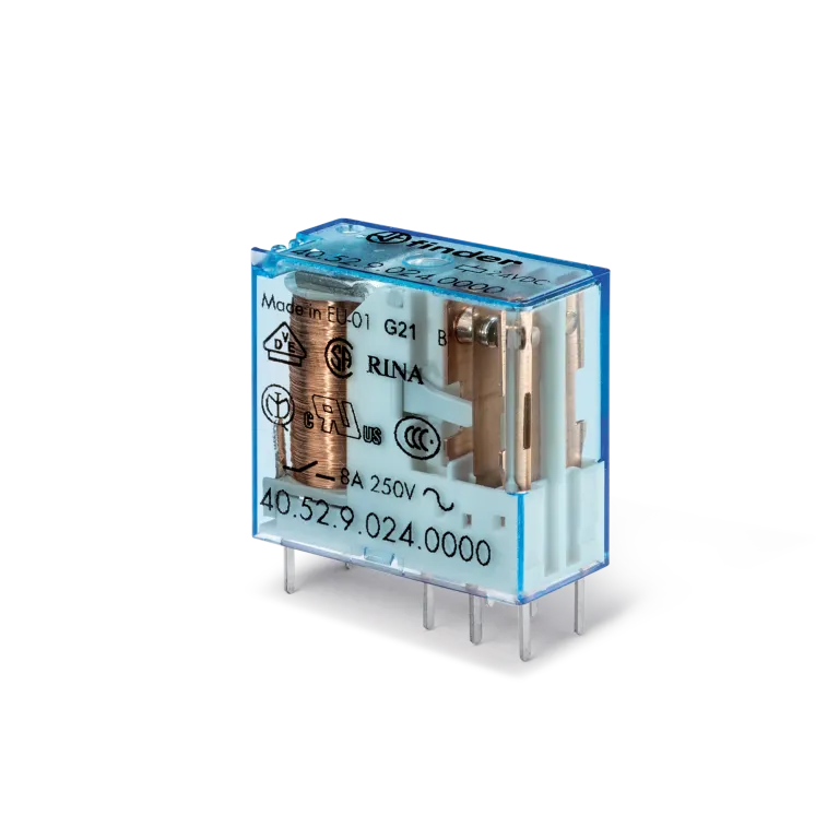 thumbnail image 2 of FINDER Type 44.52S Power Relay – 24VDC, 8-Pin, 8A – Industrial Control Relay 2 of 2