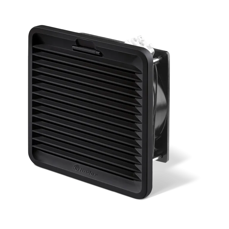 23518 - 7F2082302055 - 7F.20.8.230.2055 Ventilador c/filtro 230VAC; 125x125 mm; 63m3/h