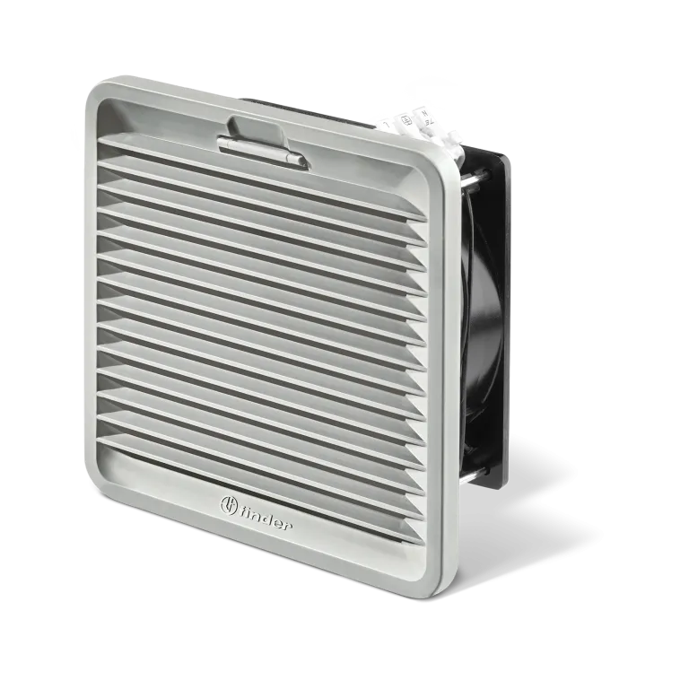 23544 - 7F3090244250 - 7F.30.9.024.4250 Ventilador c/filtro 24VDC; 224x224 mm; 295m3/h