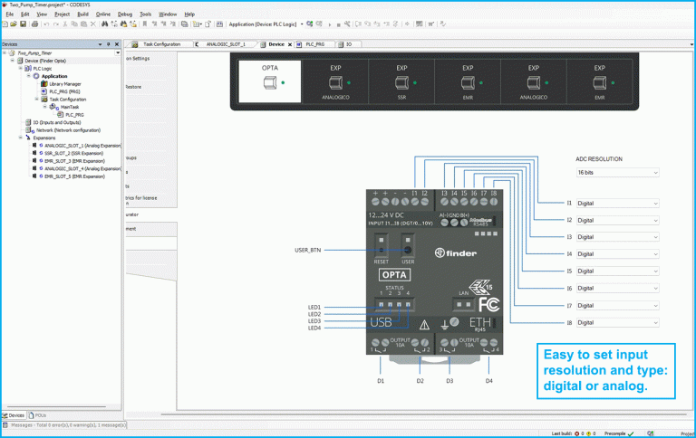 Opta Core Software INTRODUCING THE NEW OPTA PLR WITH CODESYS® | Finder